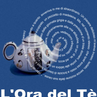 logo dell "Ora del té" - i gruppi di lettura della biblioteca