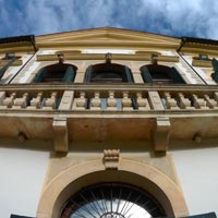 facciata sud villa Simion deformata fish eye